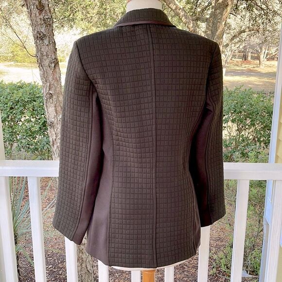 DESIGNER Alma Italy Quilted Zip Front Jacket - Picture 2 of 3